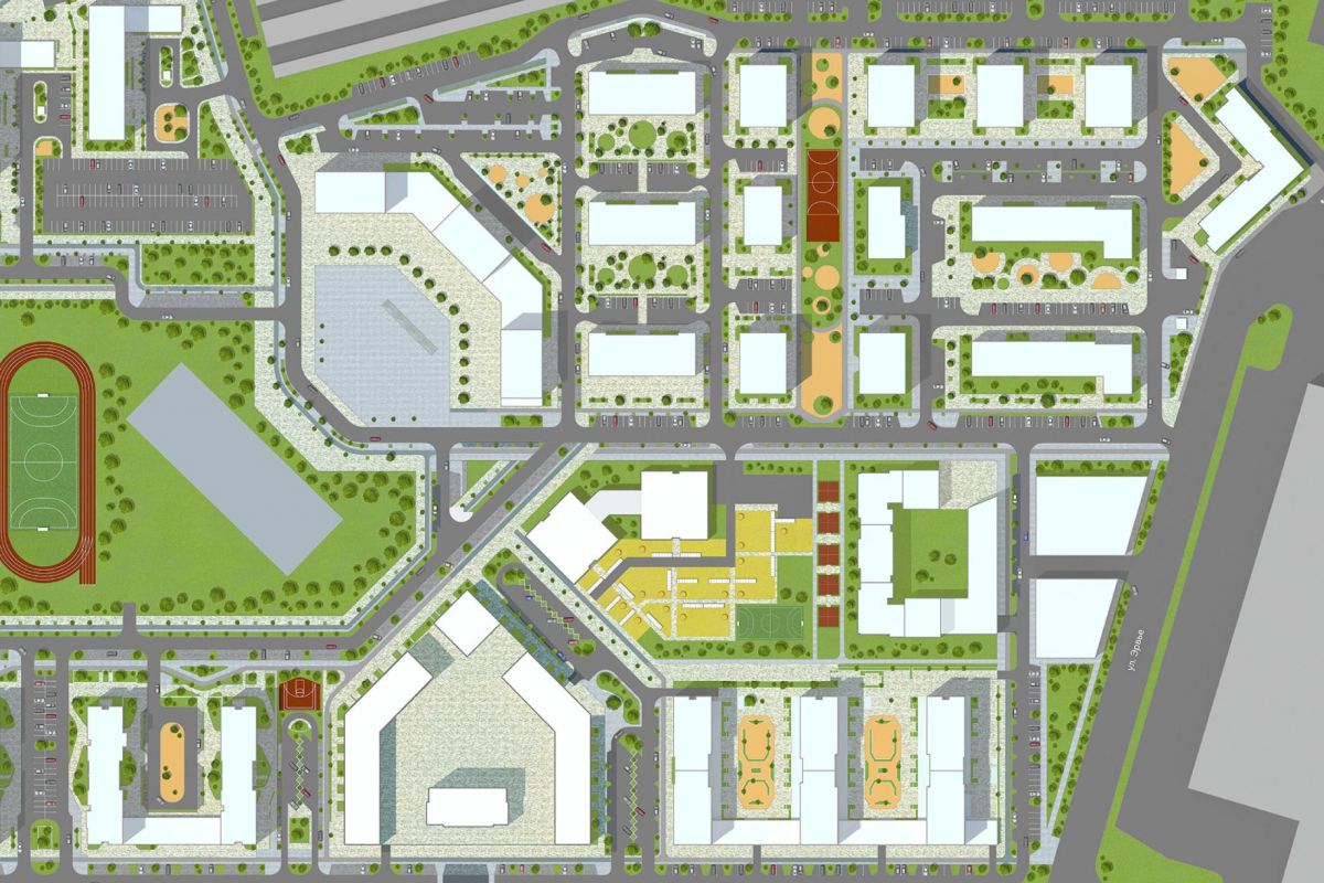 Микрорайон европейский ангарск карта